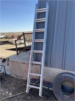 8ft aluminum extension ladder