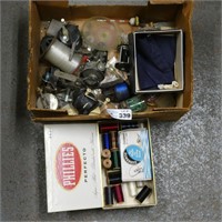 Box Lot of Assorted Fishing Reels & Parts