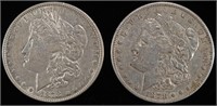 1878 7TF REV. 79, 78 MORGAN DOLLARS XF-AU