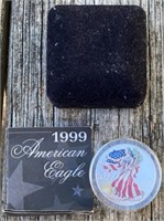 1999 Enhanced Silver Eagle
