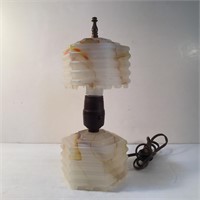 AGATE GLASS LAMP