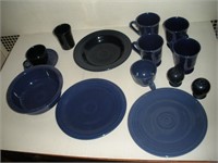 13 Pieces Blue Fiestaware