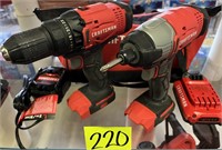 craftsman drill impact drill battery and charger