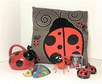 Collection of Lady Bug Items