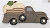 New 18in Farm Truck Harvest Wood Wall Decor By
