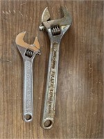 (2) crescent wrenches