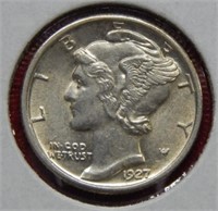 1927 Mercury Silver Dime