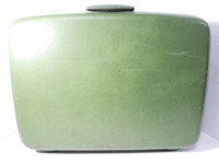 Vintage green Samsonite suitcase