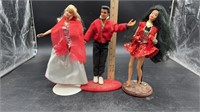 Elvis, Barbie and friend