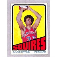 Low Grade 1972 Topps Julius Erving Rookie