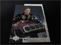 1996 UD SP RUSTY WALLACE AUTOGRAPH COA