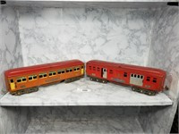 Lionel Lines Prewar Std Gauge Passenger Cars