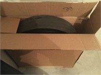 Roll of Rubber - 1" Thick, 24" Wide