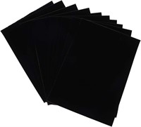 Shanrya Black Velvet Fabric Sticky x2