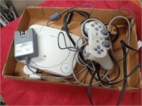 playstation one with games UNTESTED