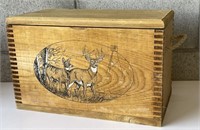 Whitetail Deer Ammo Box