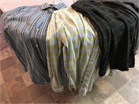 6 Mens Dress Shirts Large/Extra