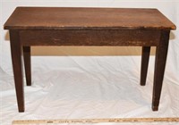 VINTAGE PIANO BENCH - FOR PAINT OR REFINISH