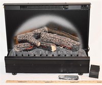 REMOTE CONTROL FIREPLACE HEATER - WORKS