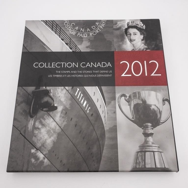 2012 CANADA POST STAMP COLLECTION