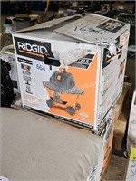 2- ridgid 6g/16g wet/dry vacs