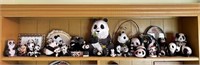 Collection of Panda Bear Figurines, Miniatures