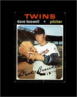 1971 Topps High #675 Dave Boswell VG to VG-EX+