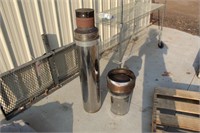 Chimney pipe and cap