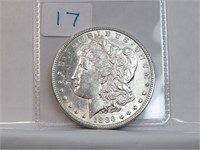 1886 P Morgan Silver Dollar