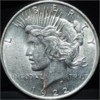 1922 Peace Silver Dollar