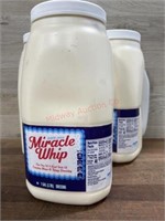 3-1 gallon miracle whip