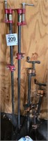 Pipe clamps - longest 4'