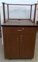 Office Teller Style Work Station Desk with