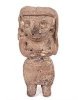 Standing Female Figure w/Headdress & Offering, Mic