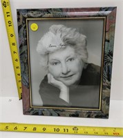 maureen stapleton autographed framed photo