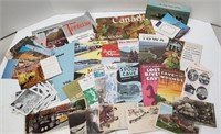 Vtg Travel Postcards, Brochures & Ephemera