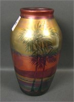 Weller Lasa Scenic Art Pottery Vase