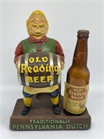 Old Reading Beer Advertising Display.