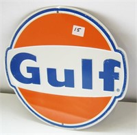 Gulf  Reproduction Tin Sign