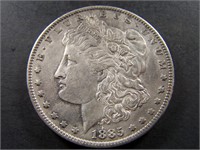 1885-0 Morgan Silver Dollar- Great Details