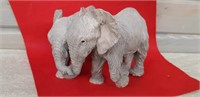 Tuskers Mathew & Luke handpainted elephants