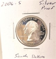 2006 S South Dakota Washington Silver Quarter