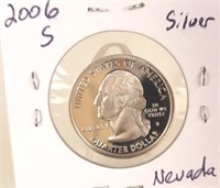 2006 S Nevada Washington Silver Quarter