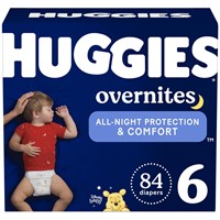 Huggies Size 6 Overnites Baby Diapers: Overnight D