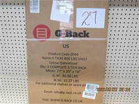G-Rack 5 tiers 400lb shelf
