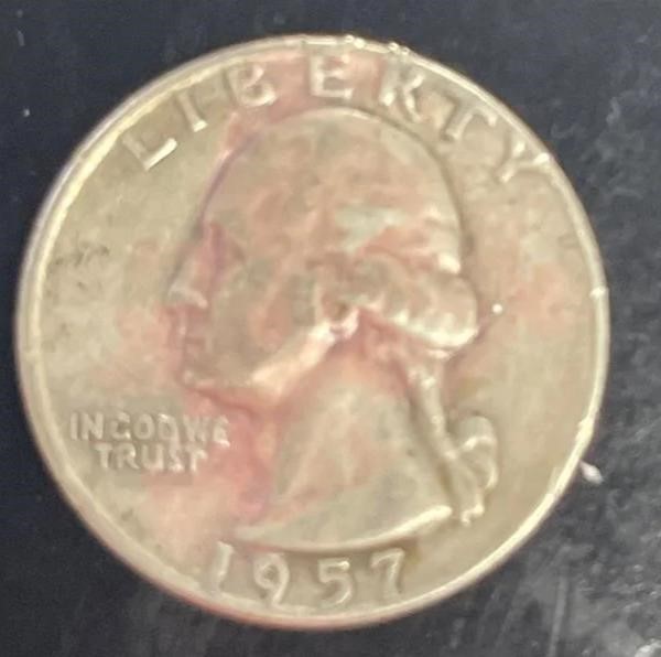 1957 Real silver Quarter
