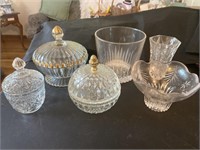 Princess House Ice Bucket,  Candy Dishes Bowls