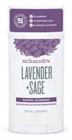 Natural Deodorant Lavender Sage Schmidt's Naturals