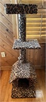 Leopard Print Cat Tree