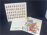 Fifty State Birds and Flowers Mint Set